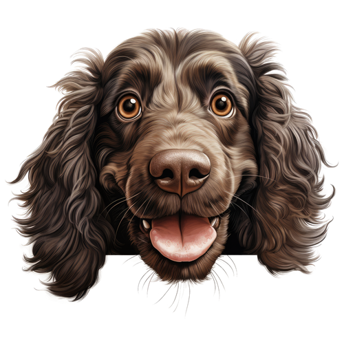 Boykin Spaniel sticker motiv