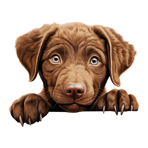 Chesapeake Bay Retriever sticker motiv