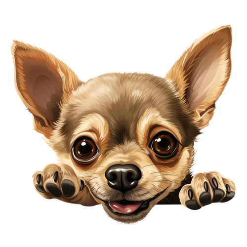 Chihuahua sticker motiv