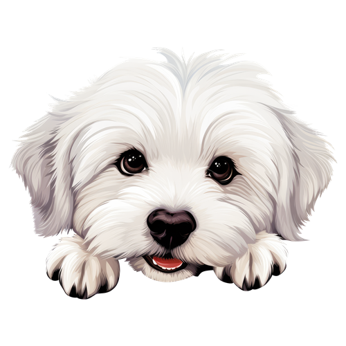 Coton De Tulear sticker motiv