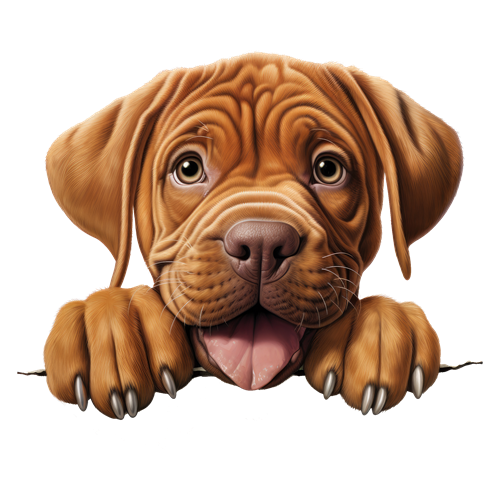Dogue De Bordeaux sticker motiv
