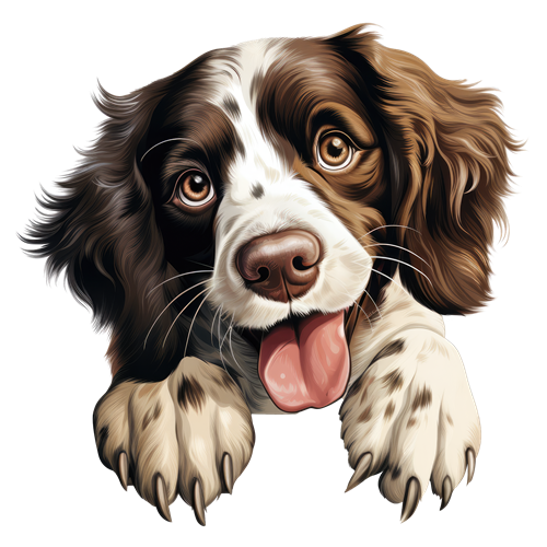 English Springer Spaniel sticker motiv