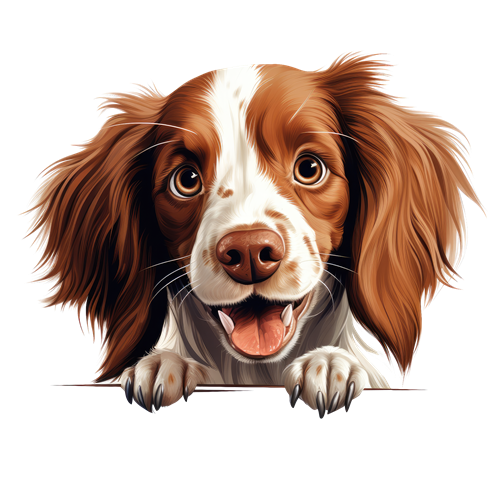 Irish Red And White Sette sticker motiv