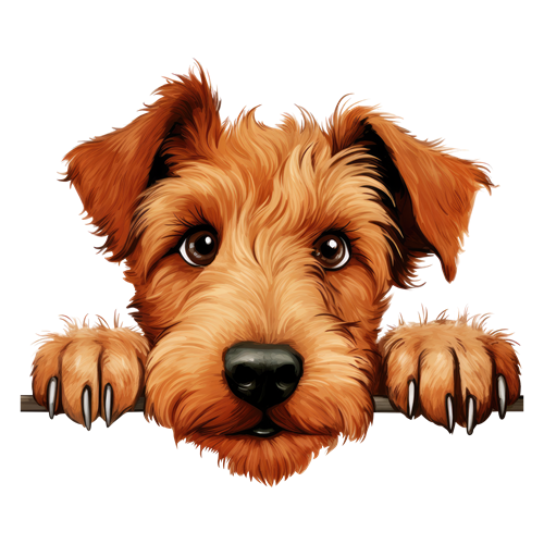 Irish Terrier sticker motiv