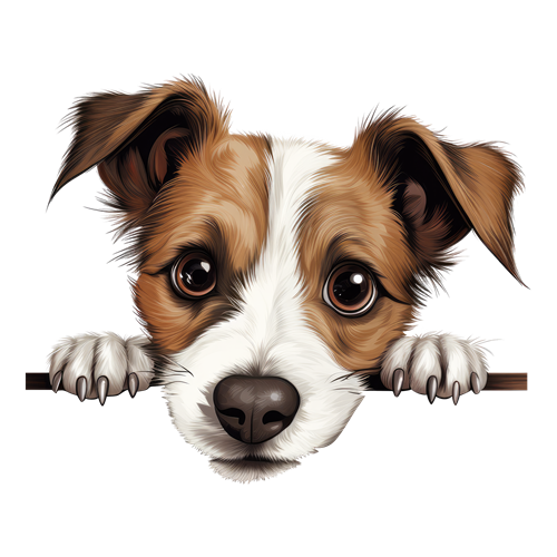 Jack Russell Terrier sticker motiv