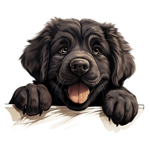 Newfoundland sticker motiv
