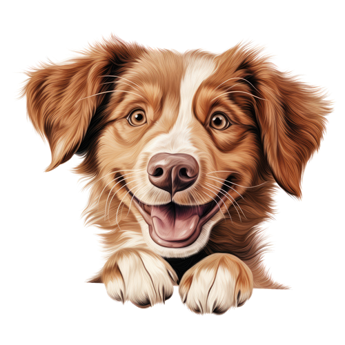 Nova Scotia Duck Tolling Retriever sticker motiv