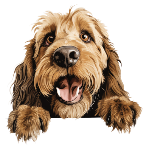 Otterhound sticker motiv