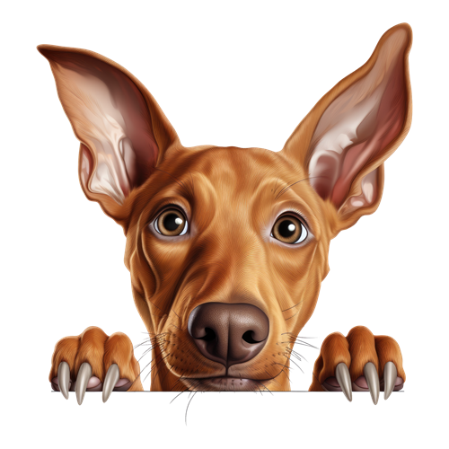 Pharaoh Hound sticker motiv