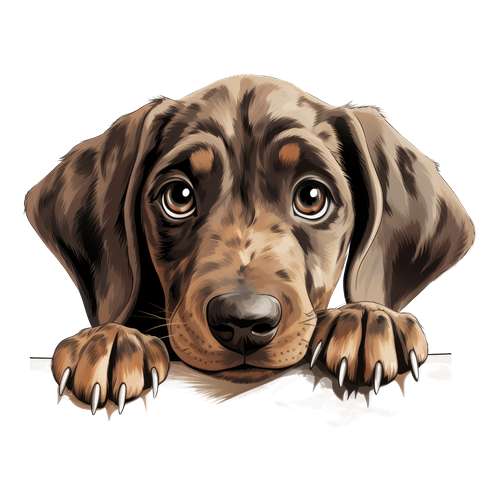 Plott Hound sticker motiv