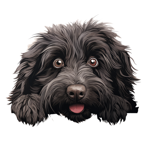 Puli sticker motiv