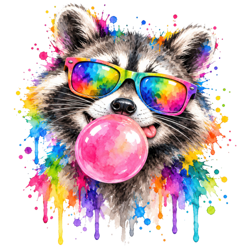 Rainbowanimal00002 sticker motiv