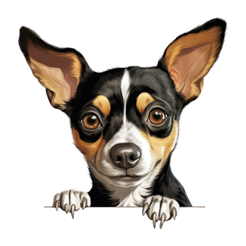Rat Terrier sticker motiv