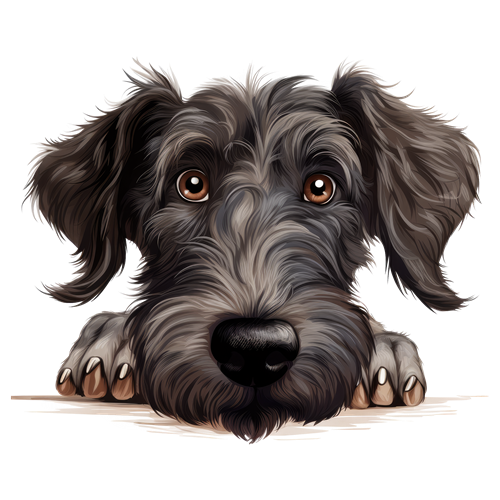Scottish Deerhound sticker motiv