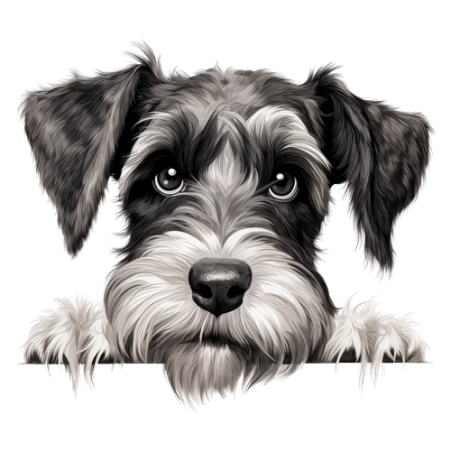 Standard Schnauzer sticker motiv