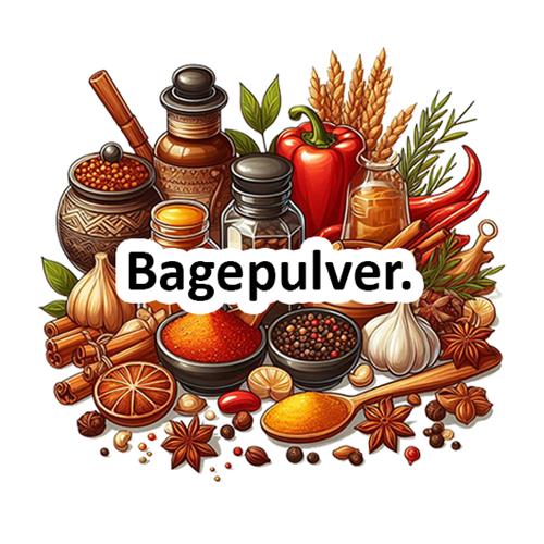 Krydderier og Bagepulver