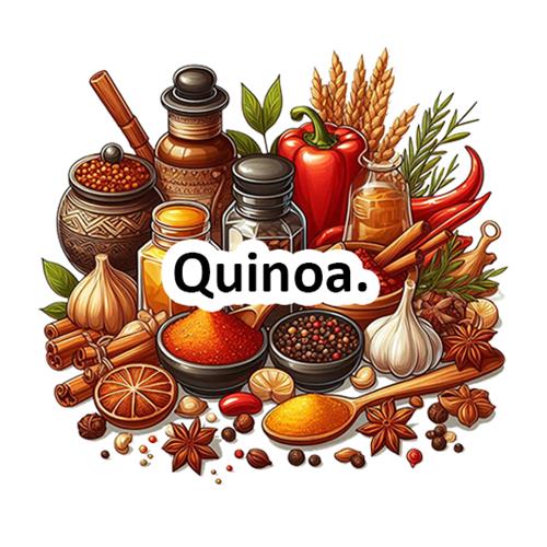 Krydderier og Quinoa