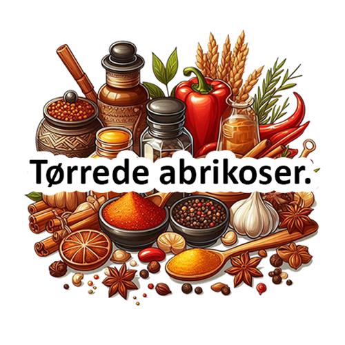Krydderier og Tørrede Abrikoser