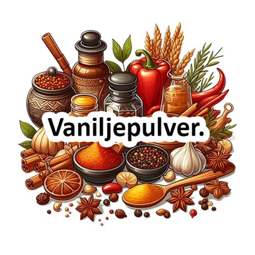 Krydderier og Vanilje