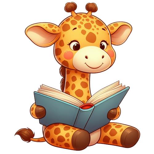 Læselysten Giraff
