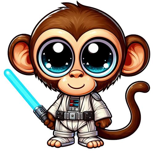Jedi Abe med Lyssværd