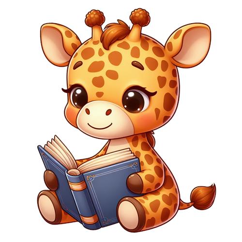 Læselysten Giraff