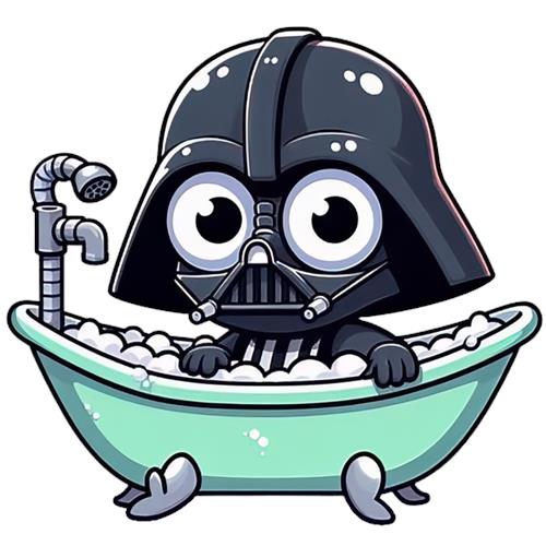 Darth Vader i Badekar
