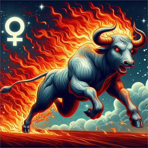 Flammende Tyr: En Stærk Symbolik