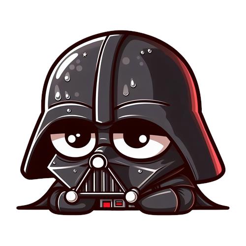 Sød Darth Vader Karakter