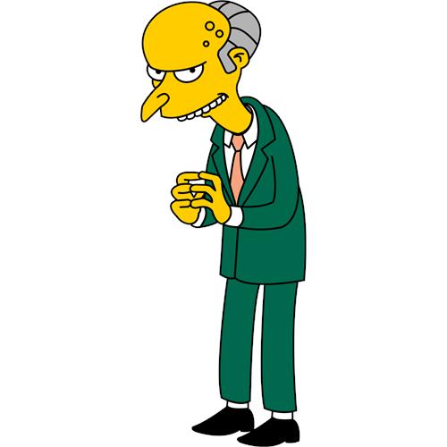 Sly Businessman Character