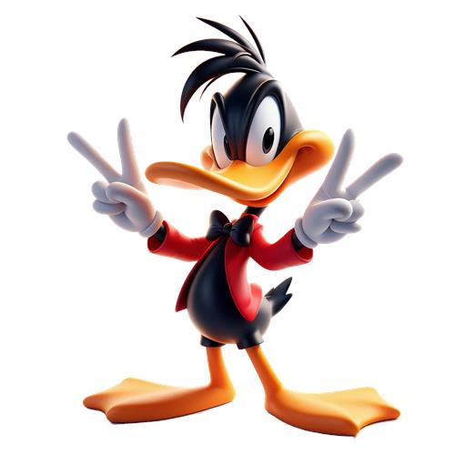 Klassisk Tegnefilmsfigur i Festtøj