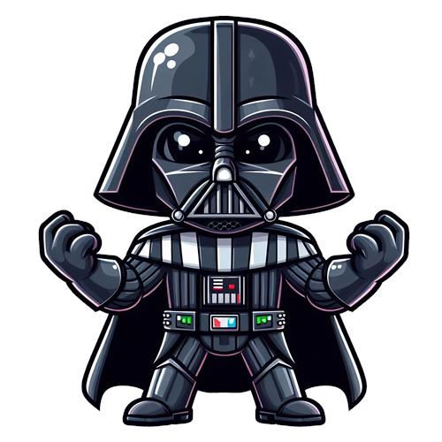 Kawaii Darth Vader Karakter