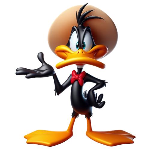 Daffy Duck med sombrero