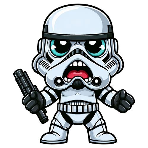 Sød Stormtrooper Karakter
