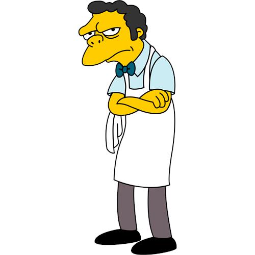 Moe Szyslak fra The Simpsons