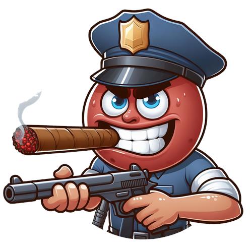 Kreativ Politibetjent Karakter