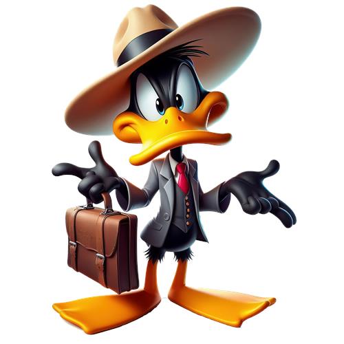 Daffy Duck i Forretningsdragt