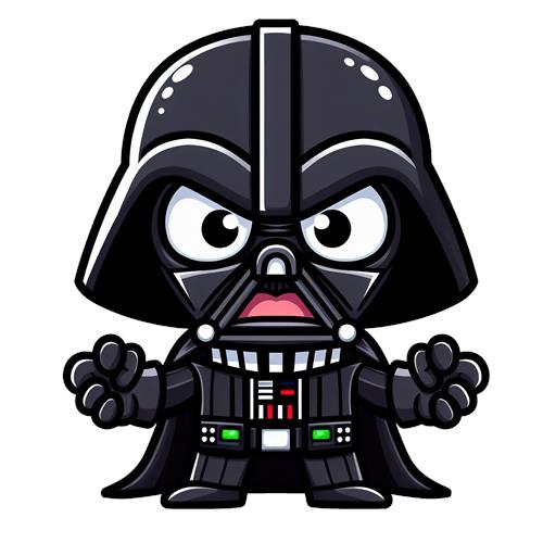 Kawaii Darth Vader Karakter