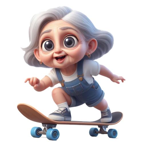 Skater Bedstemor