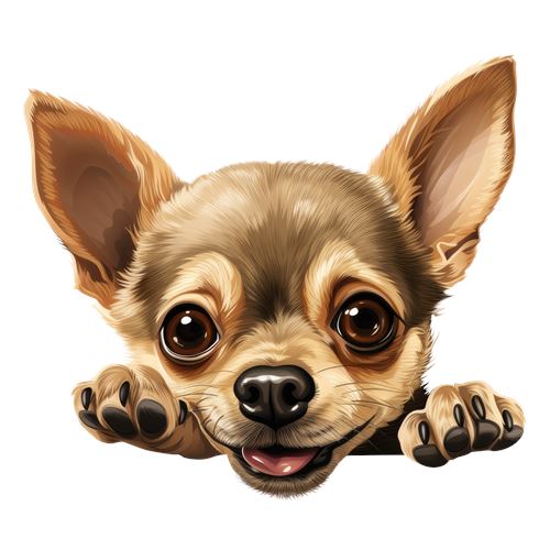 Sød chihuahua med store øjne