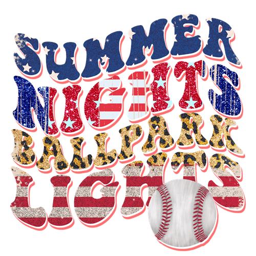 Summer Nights Ballpark Lights