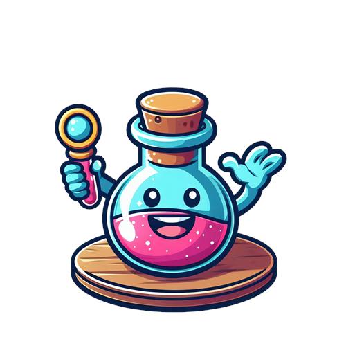Glædelig Alchemist med Potion