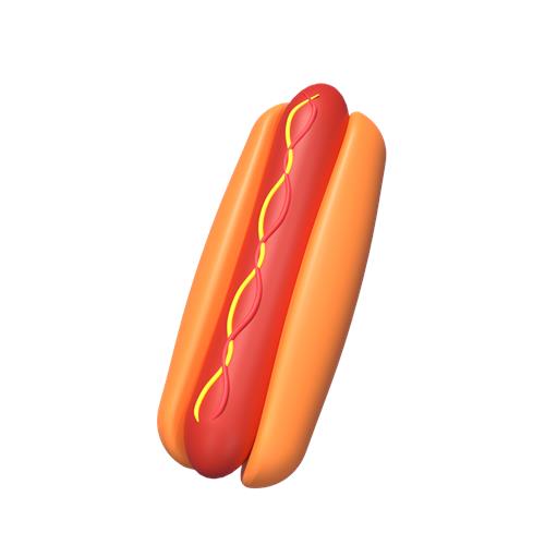 Farverig Hotdog med Toppings