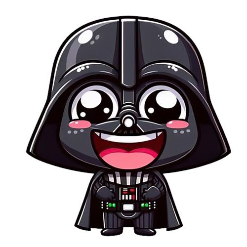 Kawaii Darth Vader Karakter