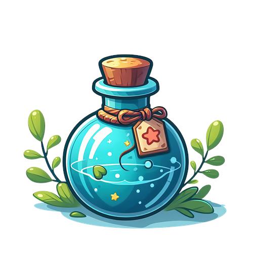 Magisk Blå Potion