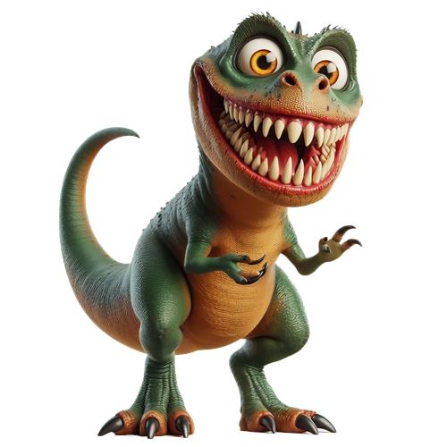 Glædespreder Dinosaur
