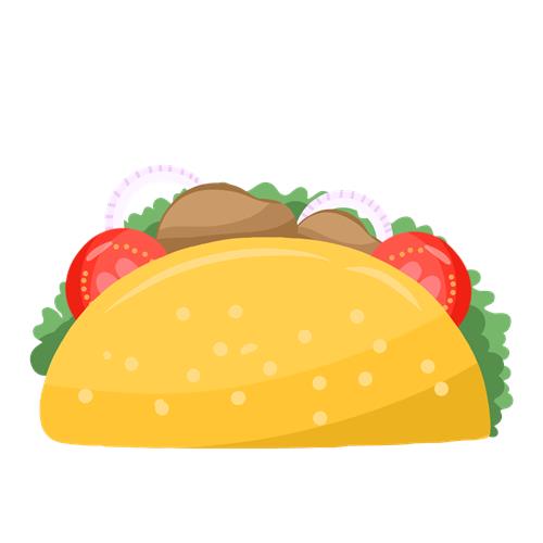 Lækkert Taco med Fyld