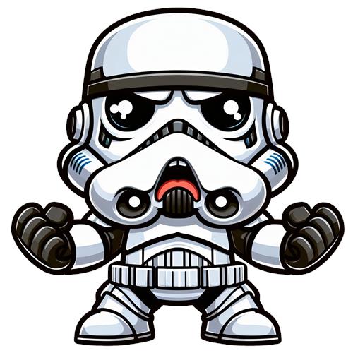 Kawaii Stormtrooper Figur