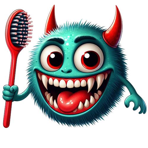 Tandbørste Monster