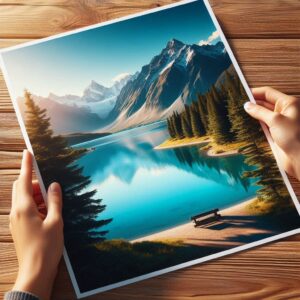 A3 Foto Print uden kant